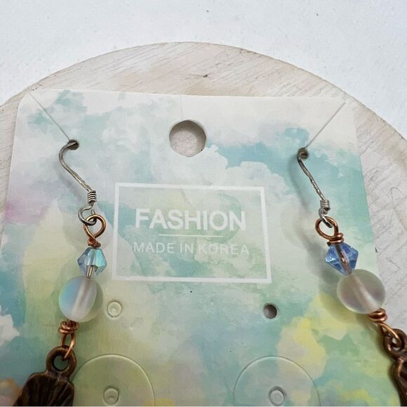 VIF Originals Sterling Silver & Bronze Earrings - Picture 6 of 6